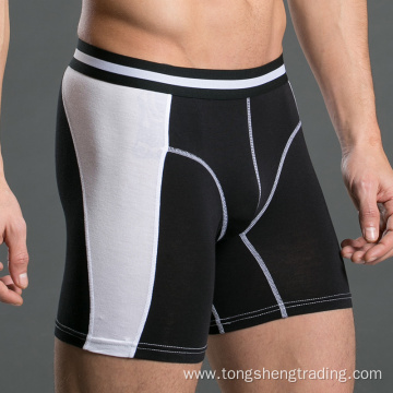 Modal lengthen sport U-shaped colorful men's boxers/briefs